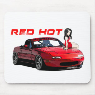 Mousepad Miata MX-5 encarnado