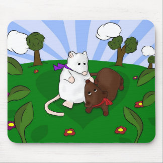 Mousepad Mice em Love