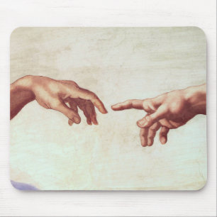 Mousepad Michelangelo entrega o tapete do rato