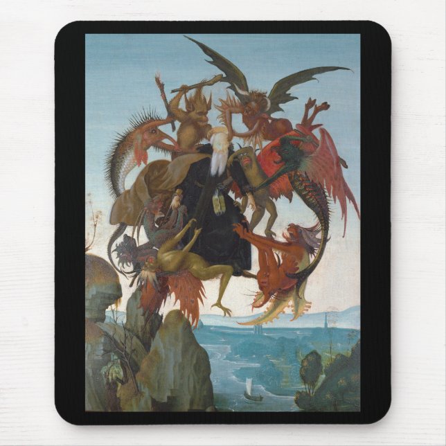 Mousepad Michelangelo , “ The Torment of Saint Anthony ” (Frente)