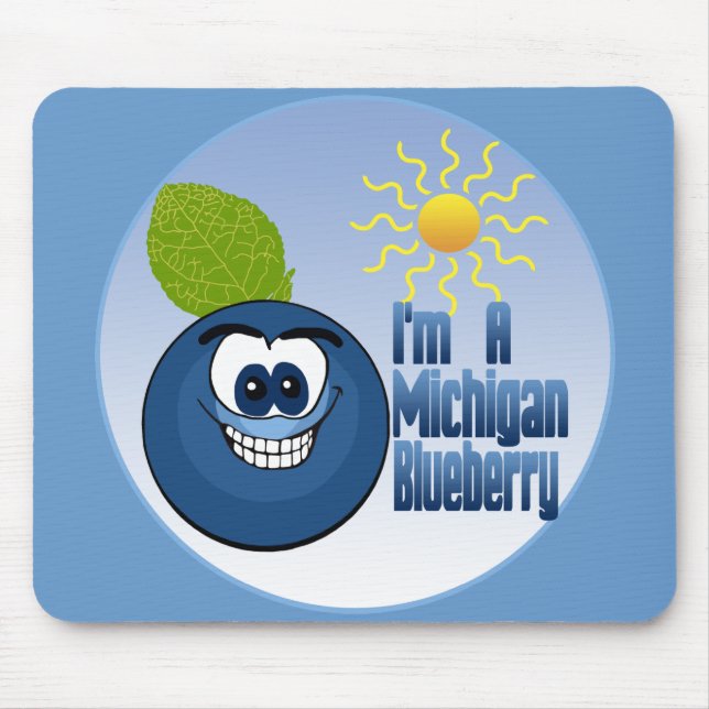 Mousepad Michigan Blueberry (Frente)