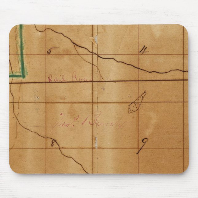 Mousepad Michigan e Indiana Survey (Frente)