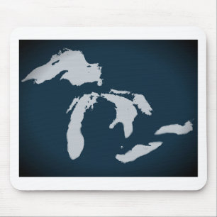 Mousepad Michigan e os grandes lagos