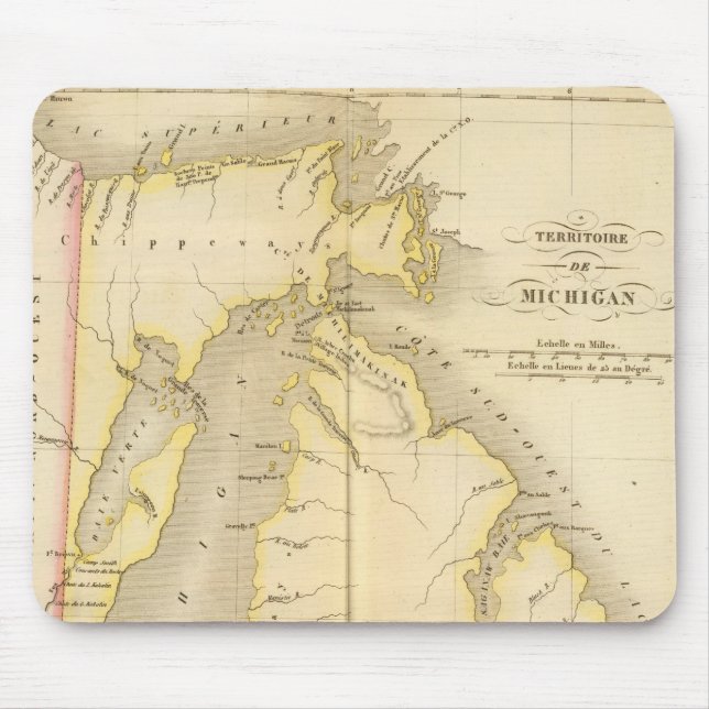 Mousepad Michigan EUA (Frente)