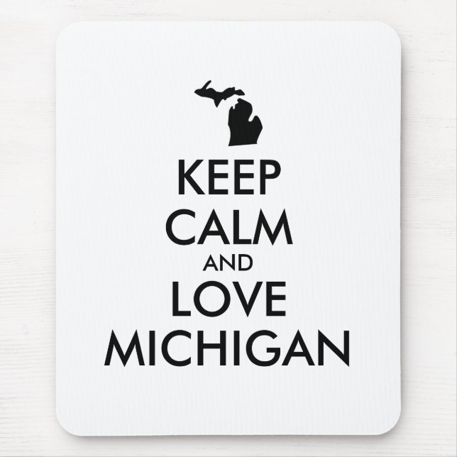 Mousepad MICHIGAN personalizável (Frente)