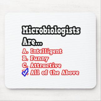Mousepad Microbiólogo Quiz...Piada