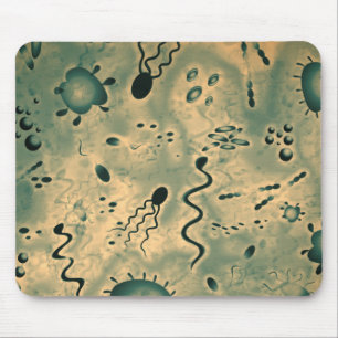 Mousepad Micróbios microscópicos