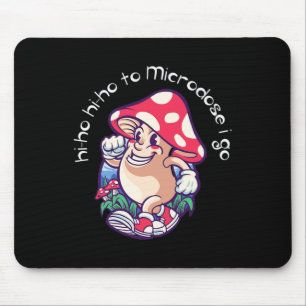 Mousepad Microdosagem de cogumelo Sensibilização para a Saú