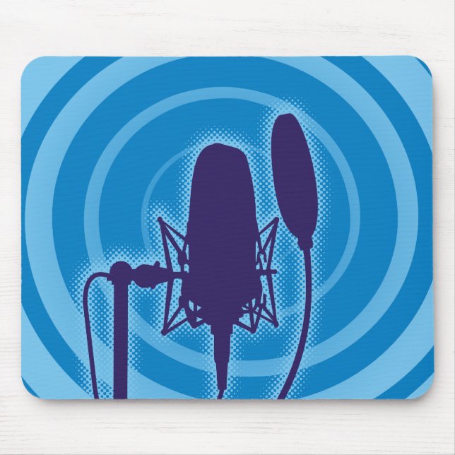 Mousepad Microfone Studio (Frente)