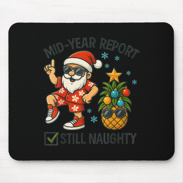 Mousepad Mid Year Rert Still Naughty On The Beach Christmas (Frente)