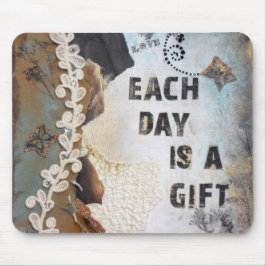 Mousepad Mídia Mista A Cada Dia É Uma Arte De Citação De Pr