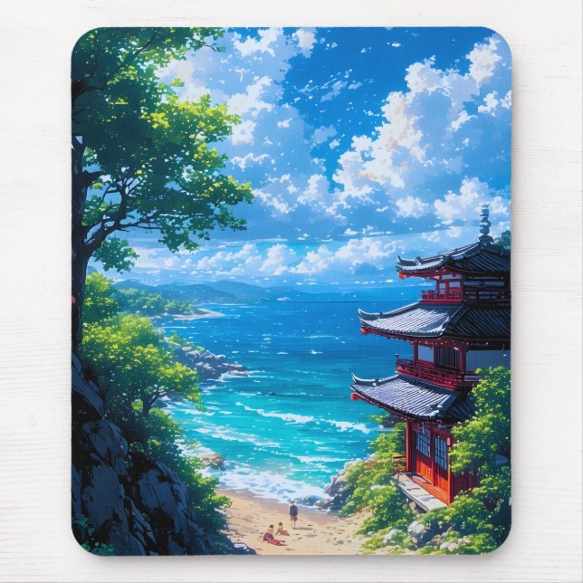 Mousepad Midori to Umi no Michi  (Frente)