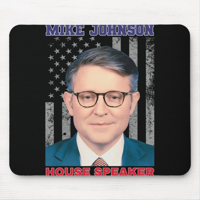Mousepad Mike Johnson New House Speaker American Usa Flag P (Frente)