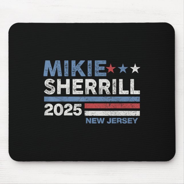 Mousepad Mikie Sherrill New Jersey Governor 2025 Election D (Frente)