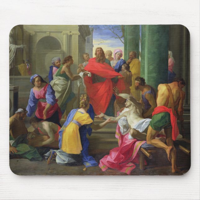 Mousepad Milagre de St Paul em Ephesus, 1693 (Frente)