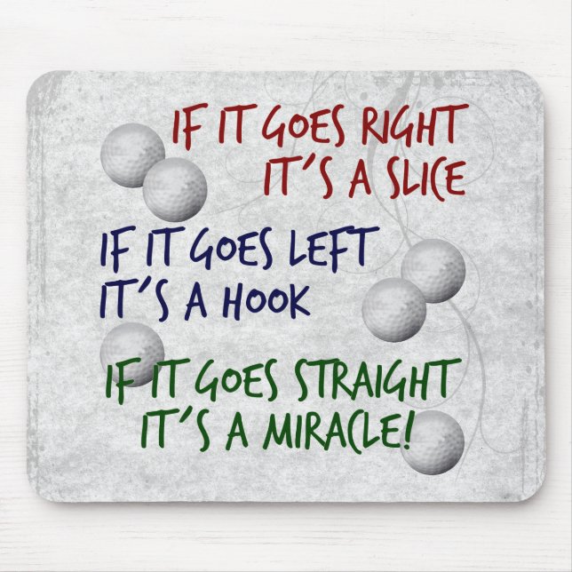 Mousepad Milagre Golfing (Frente)