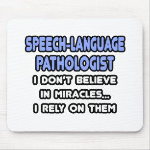 Mousepad Milagres e Patologistas de Língua Fala