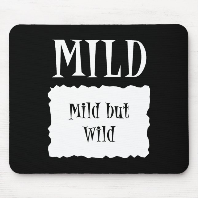 Mousepad MILD - Roupa de Taco de Halloween de Hot Packet (Frente)