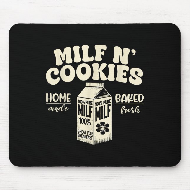 Mousepad Milfs N Cookie Homemade Fresco Fresco (Frente)