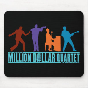 Mousepad Milhão quartetos do dólar no palco