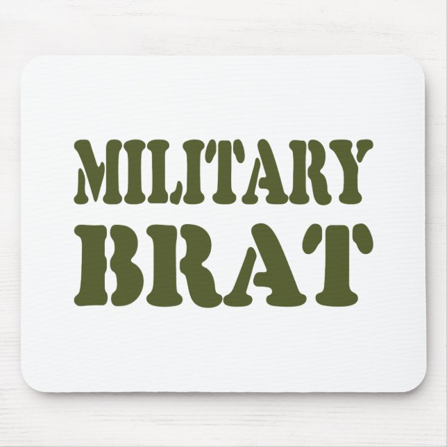 MOUSEPAD MILITARY BRAT (Frente)