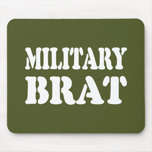 MOUSEPAD MILITARY BRAT (Frente)
