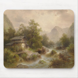 Mousepad Mill on a Mountain Stream (por Albert Rieger)