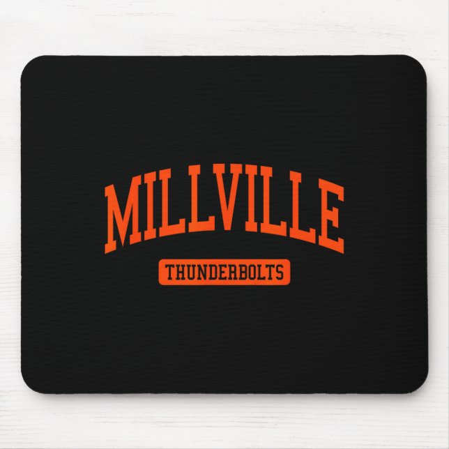Mousepad Millville High School Hs Millville Nj Varsity Srts (Frente)