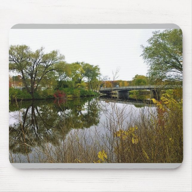 Mousepad Milwaukee River, West Bend, Wisconsin (Frente)