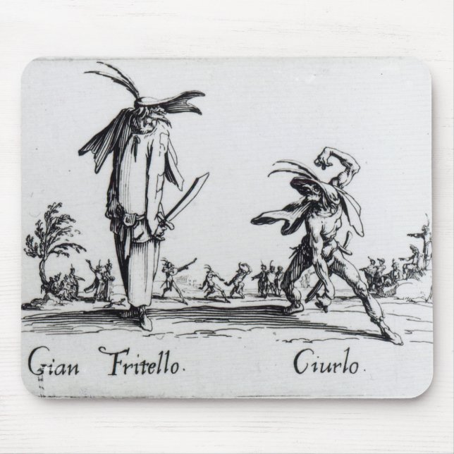 Mousepad Mim Balli de Spessanei, ou Le Grandioso Chasse (Frente)