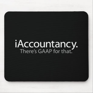 Mousepad mim contabilidade - há GAAP para aquele