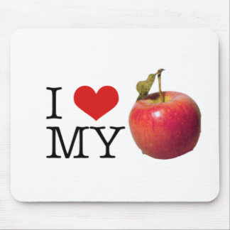 Mousepad Mim coração meu Apple