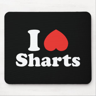 Mousepad Mim coração Sharts