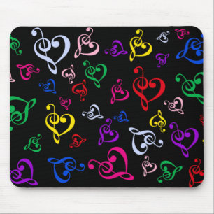 Mousepad Mim música do coração