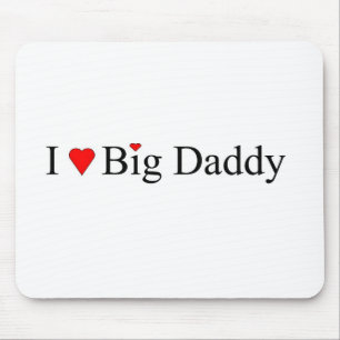 Mousepad Mim pai grande do coração