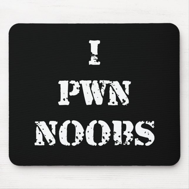Mousepad Mim Pwn Noobs (Frente)