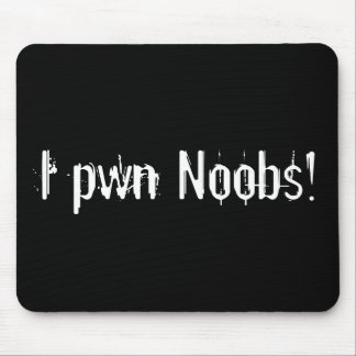 Mousepad Mim pwn Noobs! tapete do rato