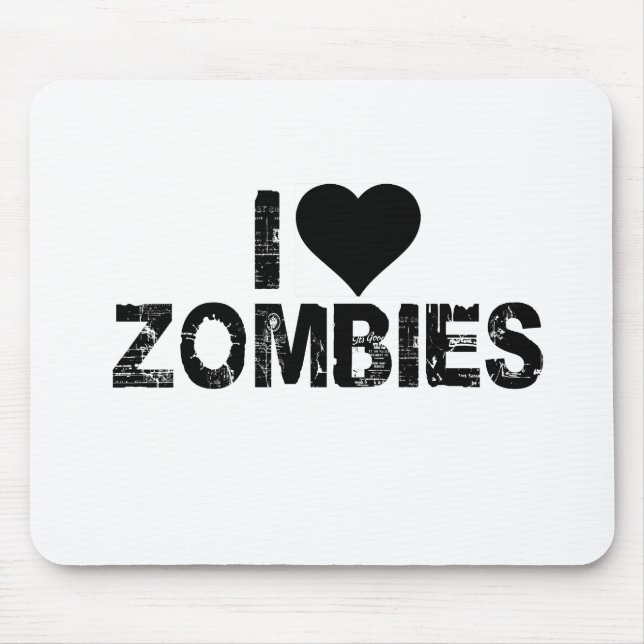 MOUSEPAD MIM ZOMBIS [DO CORAÇÃO] (Frente)