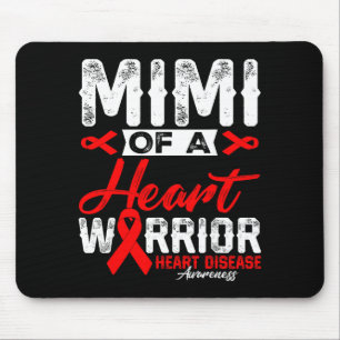 Mousepad Mimi De Um Guerreiro Do Coração Doença Cardíaca Fi