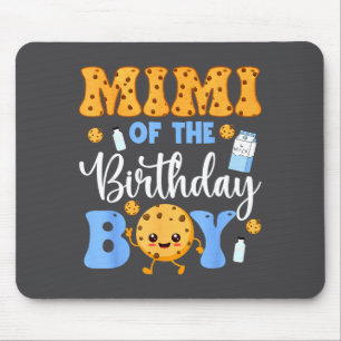 Mousepad Mimi Do Menino Do Aniversário Diversão Leite E Bis