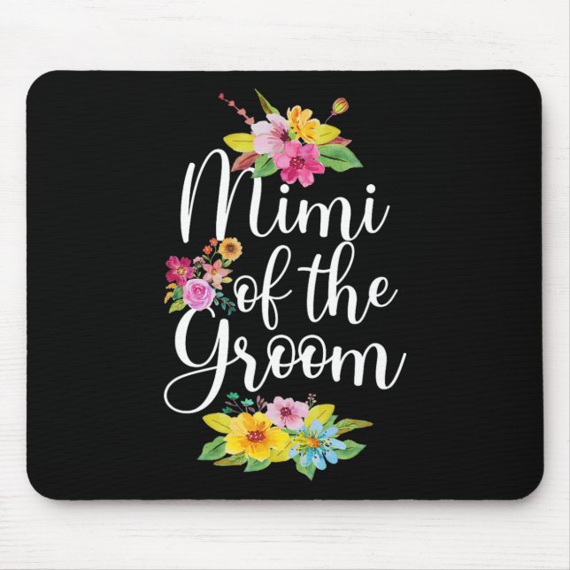 Mousepad Mimi do Noivo Mimi Flores Mimi do Noivo  (Frente)