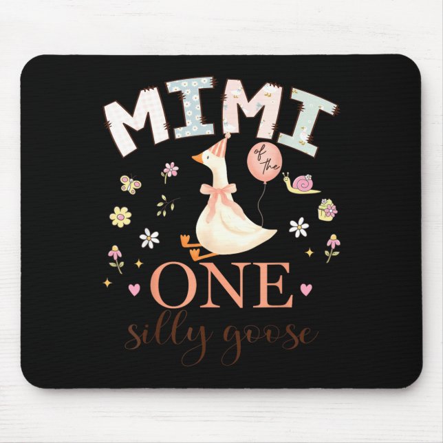 Mousepad Mimi Um Ganso Bobo 1º Design (Frente)
