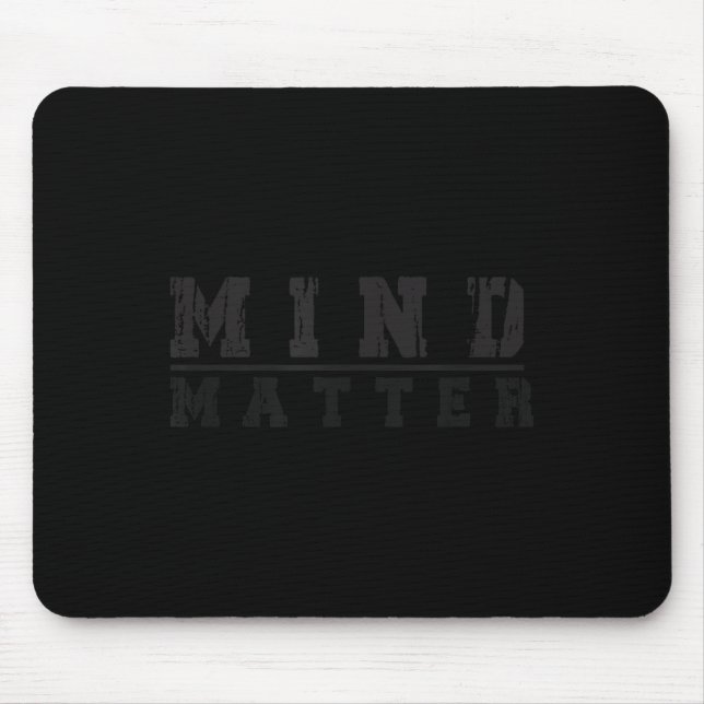 Mousepad Mind Over Motivational Stoic Philosophy Insrationa (Frente)