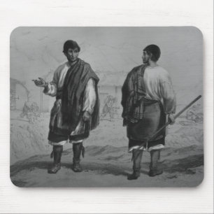 Mousepad Mineiros do Chile, gravados por F. Lehnert