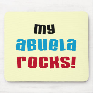Mousepad Minha Abuela Rocks T-shirts e presentes