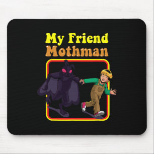 Mousepad Minha Amiga Mãe Engraçada Retroradora Criptid Cria