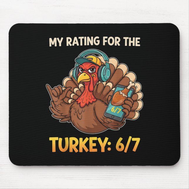Mousepad Minha Avaliação Para O Meme 6-7 Alpha Gen Peru 67  (Frente)