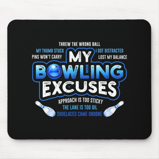 Mousepad Minha Boliche Exprime o Presente da Boliche Divert (Frente)