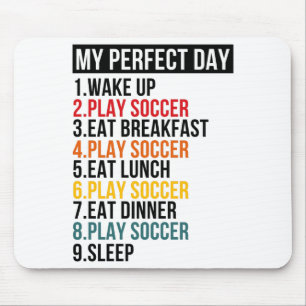 Mousepad Minha Camiseta Perfeita Para Jogar Futebol De Fute