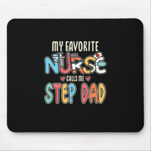 Mousepad Minha enfermeira favorita me chama de Pai passo